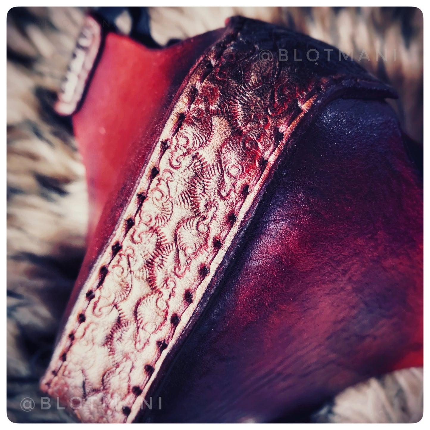 Leather face mask design 1 LAST ONE ~ FREE DHL EXPRESS SHIPPING